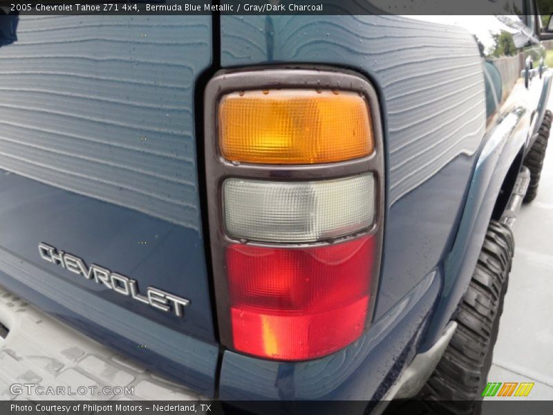 Bermuda Blue Metallic / Gray/Dark Charcoal 2005 Chevrolet Tahoe Z71 4x4
