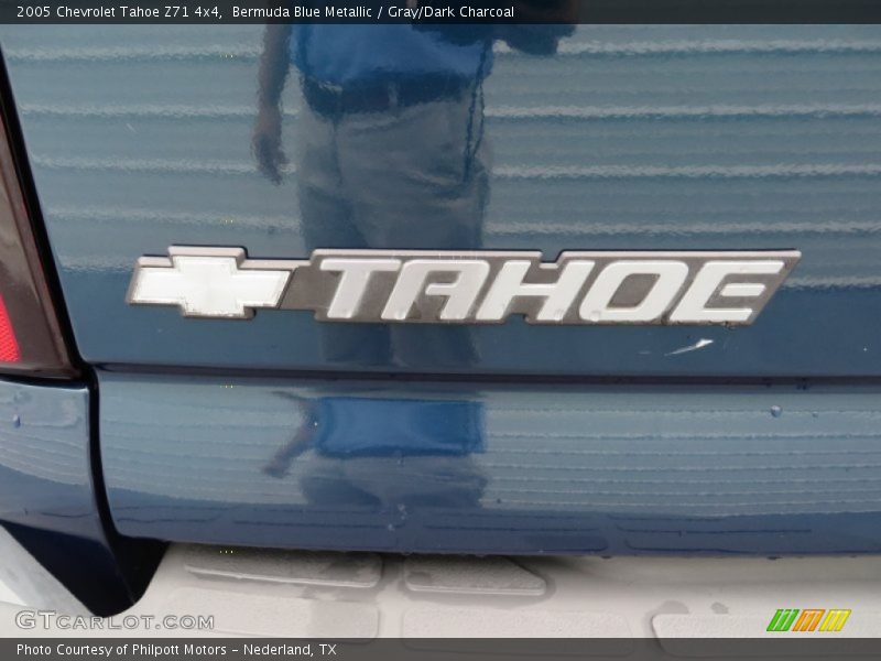 Bermuda Blue Metallic / Gray/Dark Charcoal 2005 Chevrolet Tahoe Z71 4x4