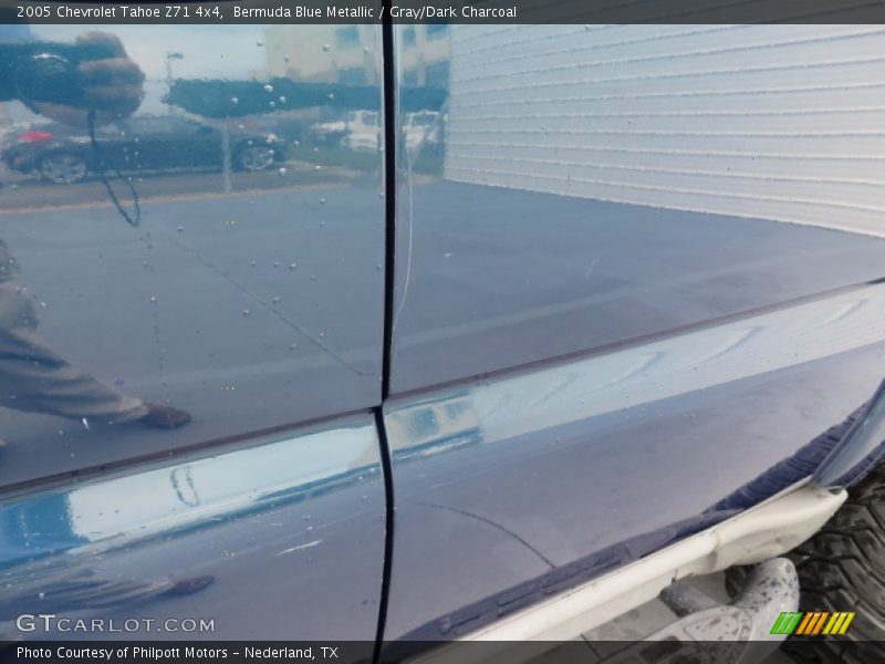 Bermuda Blue Metallic / Gray/Dark Charcoal 2005 Chevrolet Tahoe Z71 4x4