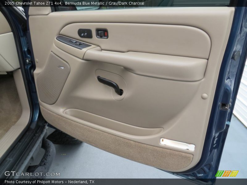 Bermuda Blue Metallic / Gray/Dark Charcoal 2005 Chevrolet Tahoe Z71 4x4