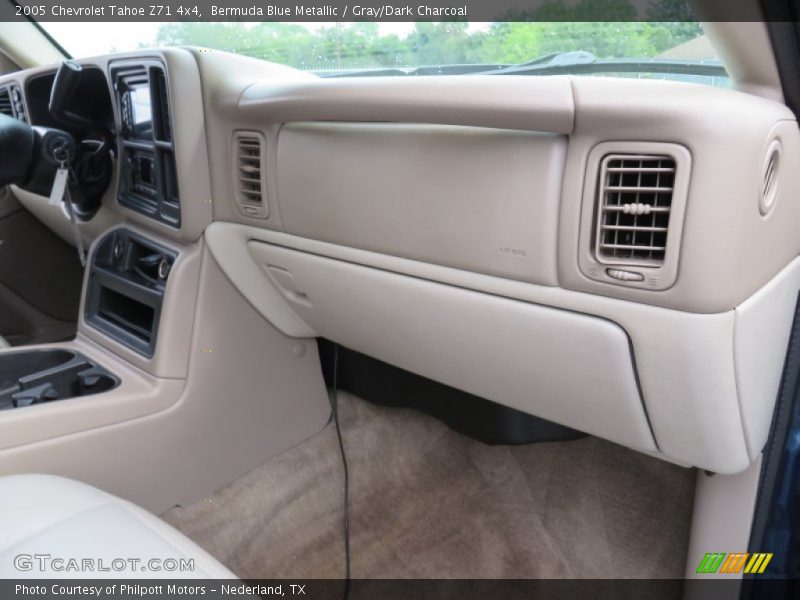 Bermuda Blue Metallic / Gray/Dark Charcoal 2005 Chevrolet Tahoe Z71 4x4