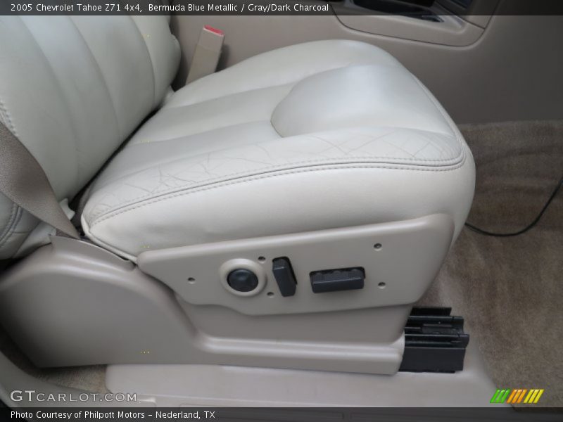 Bermuda Blue Metallic / Gray/Dark Charcoal 2005 Chevrolet Tahoe Z71 4x4