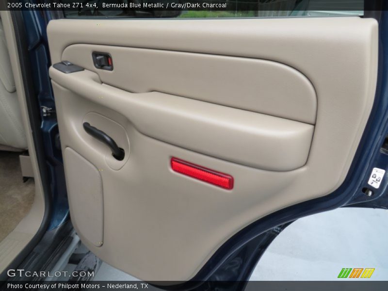 Bermuda Blue Metallic / Gray/Dark Charcoal 2005 Chevrolet Tahoe Z71 4x4