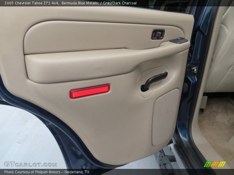 Bermuda Blue Metallic / Gray/Dark Charcoal 2005 Chevrolet Tahoe Z71 4x4