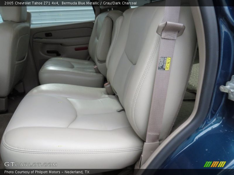 Bermuda Blue Metallic / Gray/Dark Charcoal 2005 Chevrolet Tahoe Z71 4x4