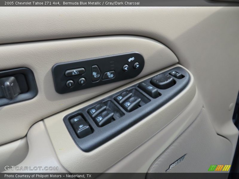 Bermuda Blue Metallic / Gray/Dark Charcoal 2005 Chevrolet Tahoe Z71 4x4