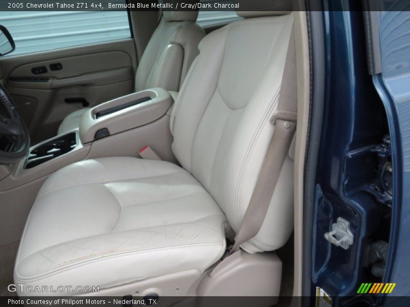 Bermuda Blue Metallic / Gray/Dark Charcoal 2005 Chevrolet Tahoe Z71 4x4