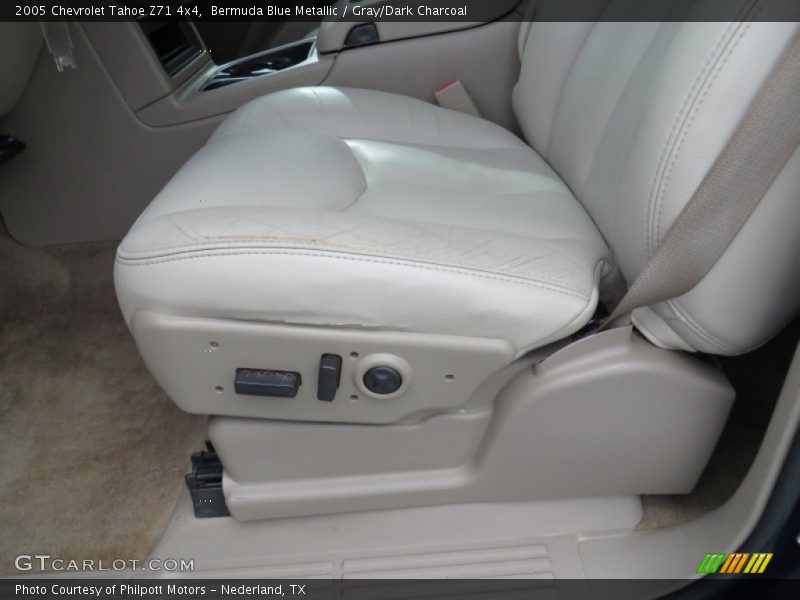 Bermuda Blue Metallic / Gray/Dark Charcoal 2005 Chevrolet Tahoe Z71 4x4