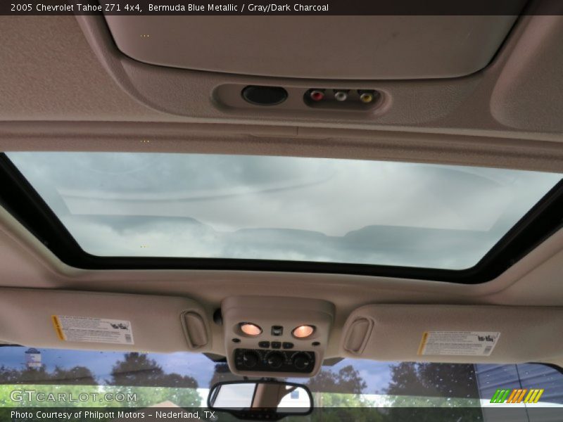 Bermuda Blue Metallic / Gray/Dark Charcoal 2005 Chevrolet Tahoe Z71 4x4