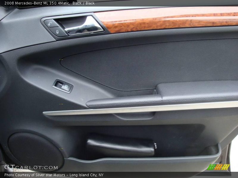 Black / Black 2008 Mercedes-Benz ML 350 4Matic