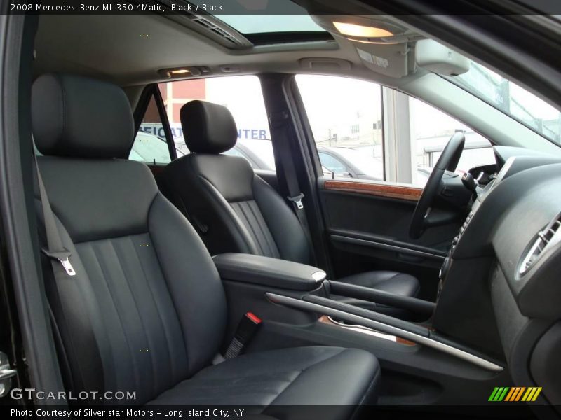 Black / Black 2008 Mercedes-Benz ML 350 4Matic