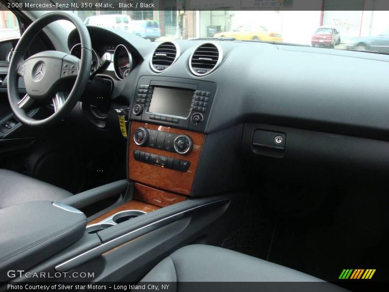 Black / Black 2008 Mercedes-Benz ML 350 4Matic