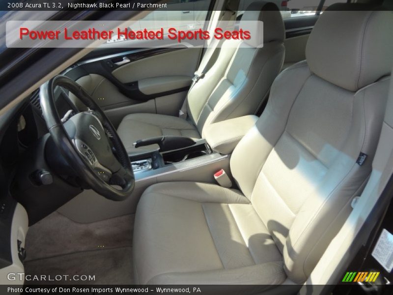 Nighthawk Black Pearl / Parchment 2008 Acura TL 3.2