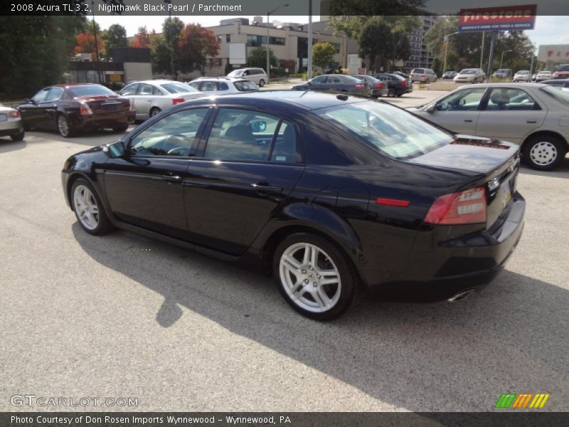 Nighthawk Black Pearl / Parchment 2008 Acura TL 3.2
