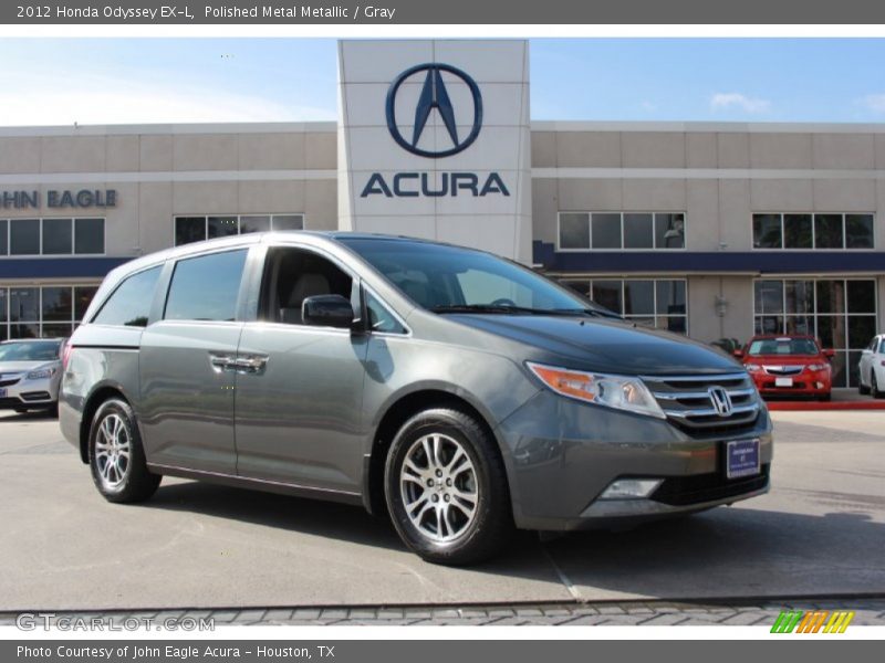 Polished Metal Metallic / Gray 2012 Honda Odyssey EX-L