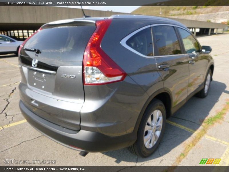 Polished Metal Metallic / Gray 2014 Honda CR-V EX-L AWD