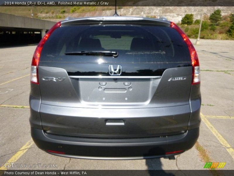 Polished Metal Metallic / Gray 2014 Honda CR-V EX-L AWD