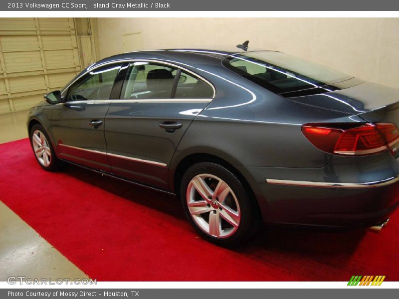 Island Gray Metallic / Black 2013 Volkswagen CC Sport