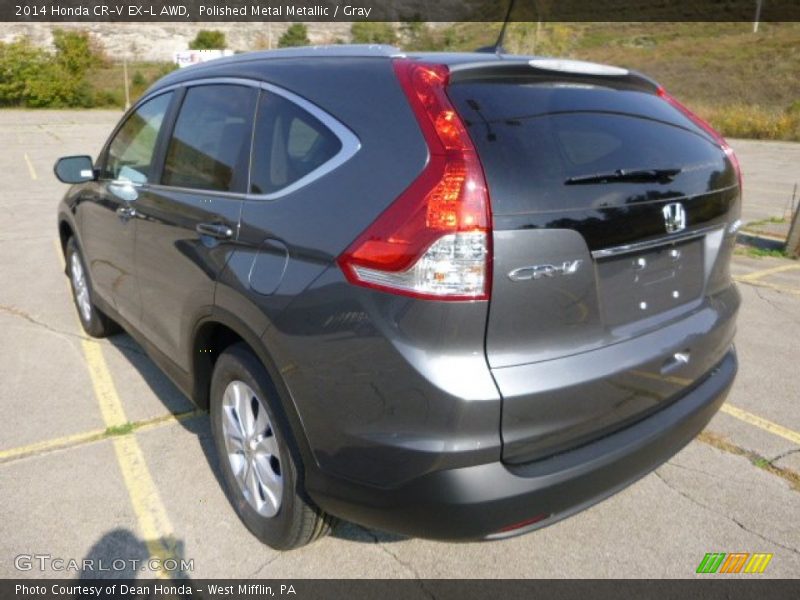 Polished Metal Metallic / Gray 2014 Honda CR-V EX-L AWD