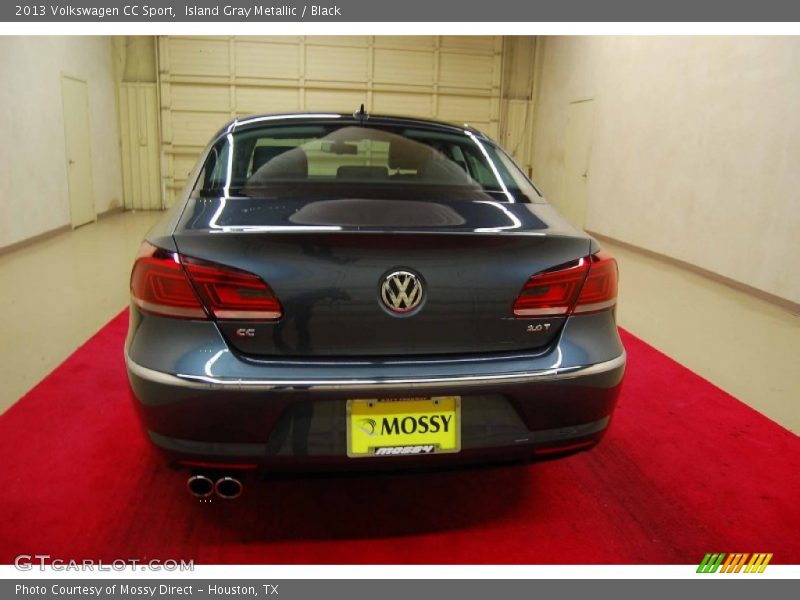 Island Gray Metallic / Black 2013 Volkswagen CC Sport