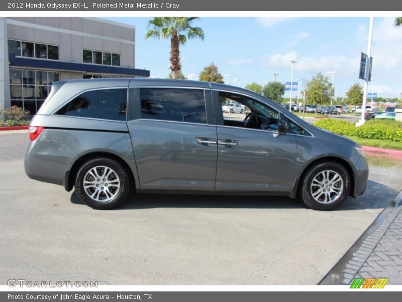 Polished Metal Metallic / Gray 2012 Honda Odyssey EX-L