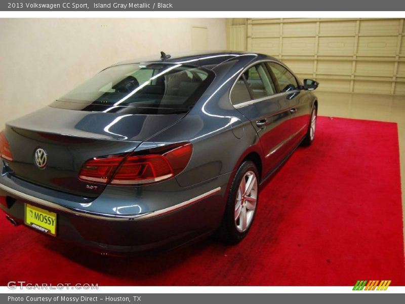 Island Gray Metallic / Black 2013 Volkswagen CC Sport