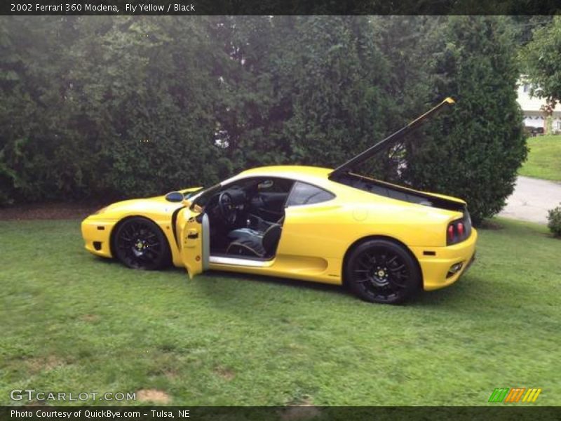 Fly Yellow / Black 2002 Ferrari 360 Modena