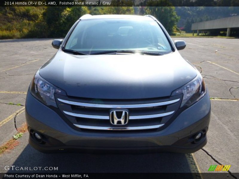 Polished Metal Metallic / Gray 2014 Honda CR-V EX-L AWD