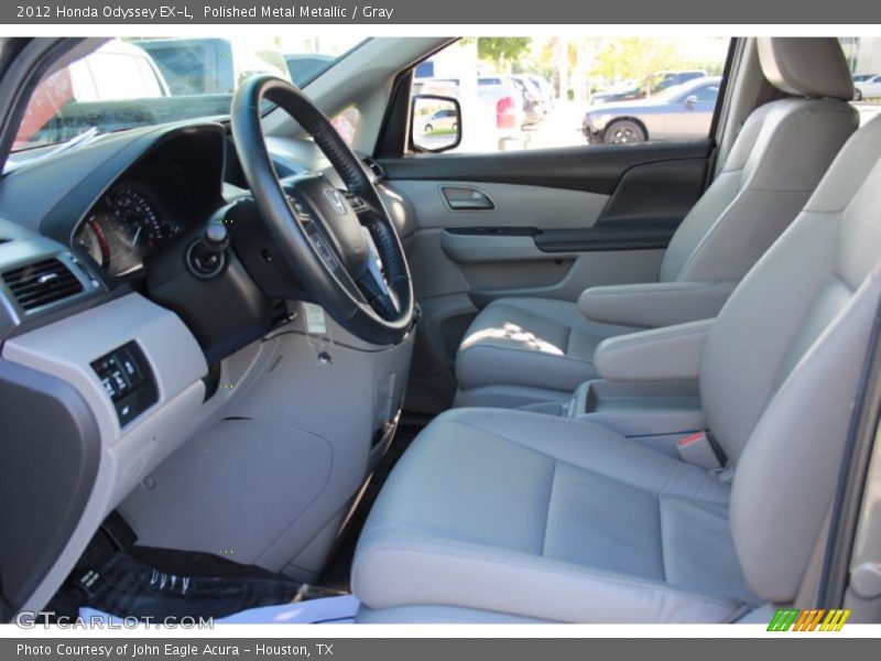 Polished Metal Metallic / Gray 2012 Honda Odyssey EX-L
