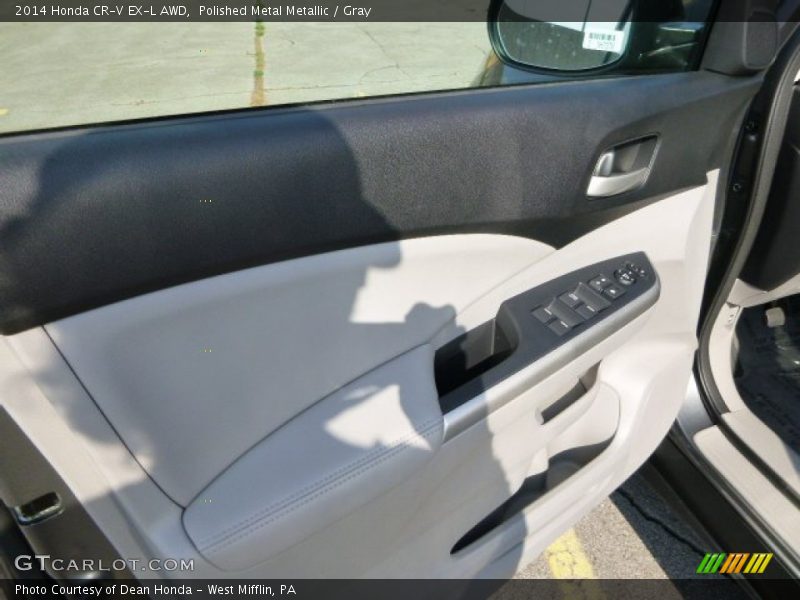 Polished Metal Metallic / Gray 2014 Honda CR-V EX-L AWD