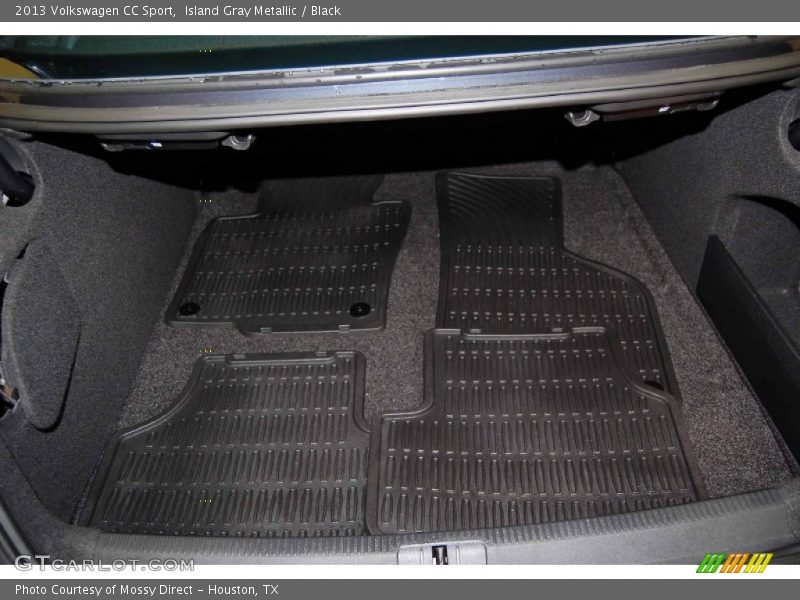 Island Gray Metallic / Black 2013 Volkswagen CC Sport