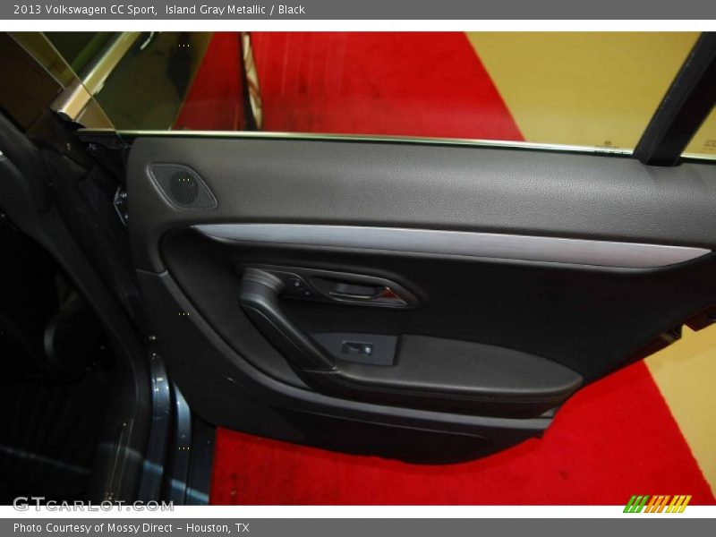 Island Gray Metallic / Black 2013 Volkswagen CC Sport