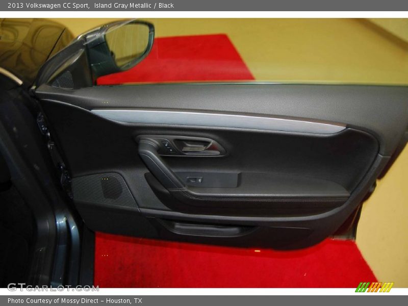 Island Gray Metallic / Black 2013 Volkswagen CC Sport