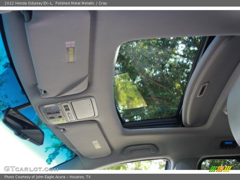 Polished Metal Metallic / Gray 2012 Honda Odyssey EX-L
