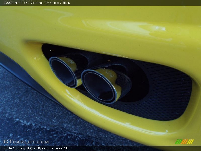 Exhaust of 2002 360 Modena