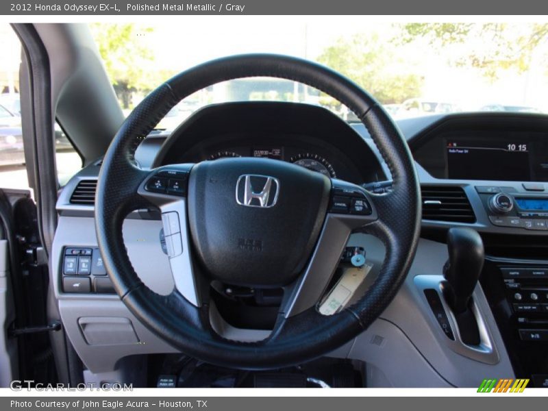 Polished Metal Metallic / Gray 2012 Honda Odyssey EX-L