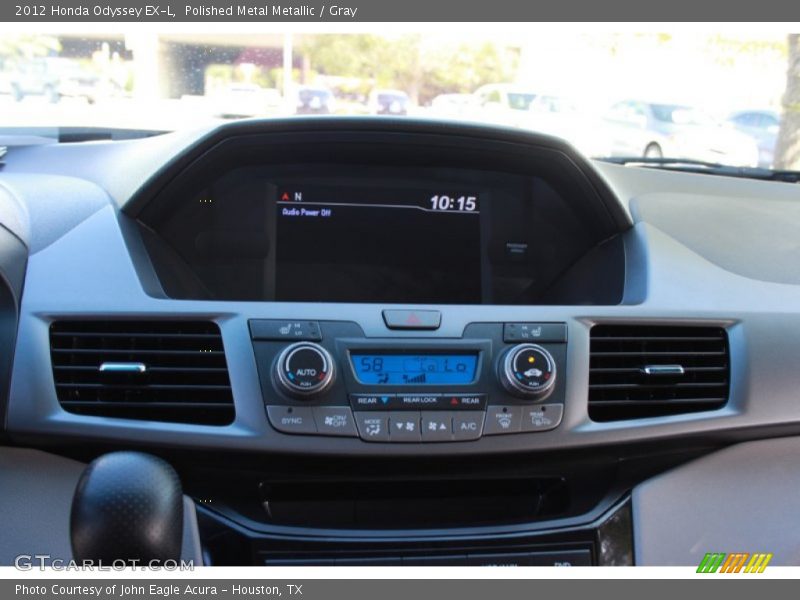 Polished Metal Metallic / Gray 2012 Honda Odyssey EX-L