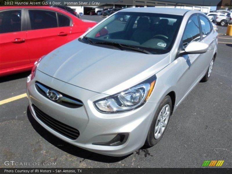 Ironman Silver / Gray 2012 Hyundai Accent GLS 4 Door