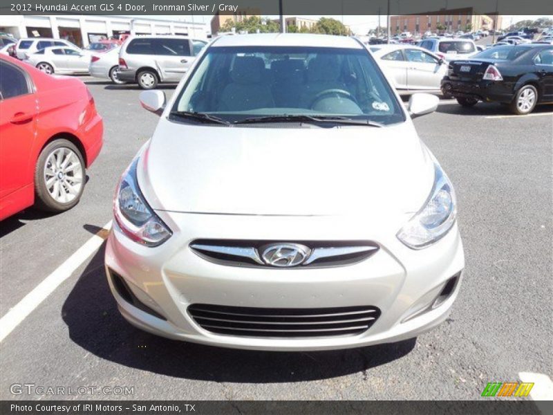 Ironman Silver / Gray 2012 Hyundai Accent GLS 4 Door