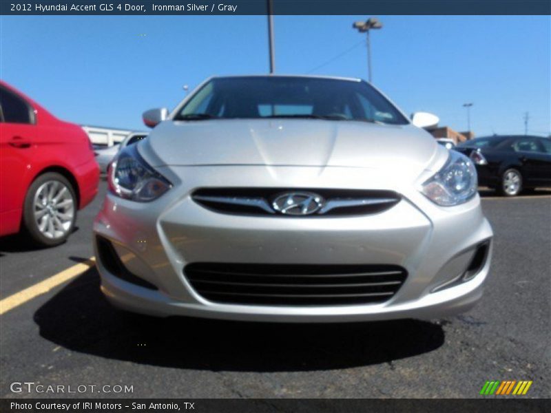 Ironman Silver / Gray 2012 Hyundai Accent GLS 4 Door