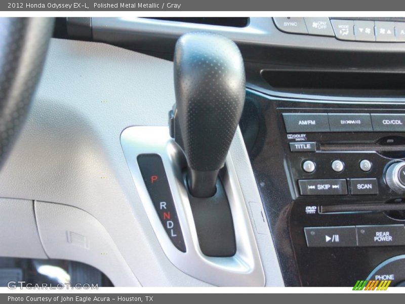 Polished Metal Metallic / Gray 2012 Honda Odyssey EX-L