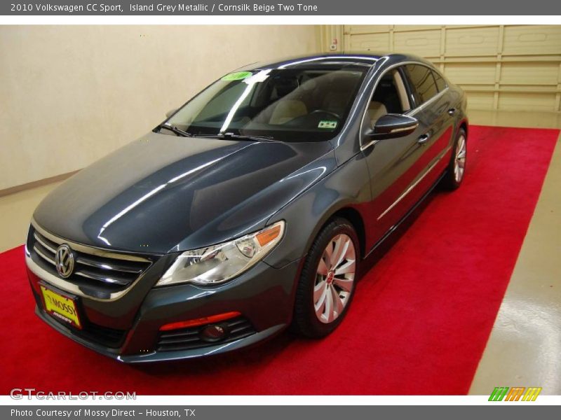 Island Grey Metallic / Cornsilk Beige Two Tone 2010 Volkswagen CC Sport