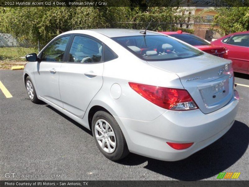 Ironman Silver / Gray 2012 Hyundai Accent GLS 4 Door