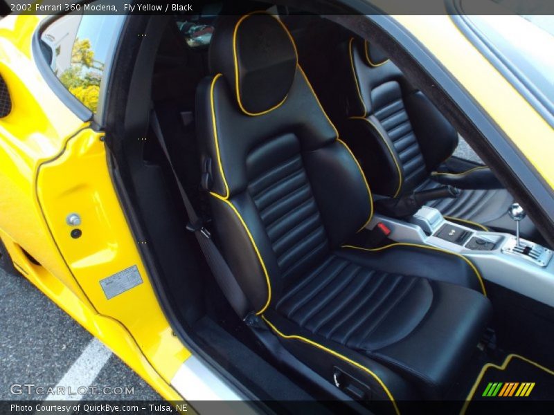 Front Seat of 2002 360 Modena
