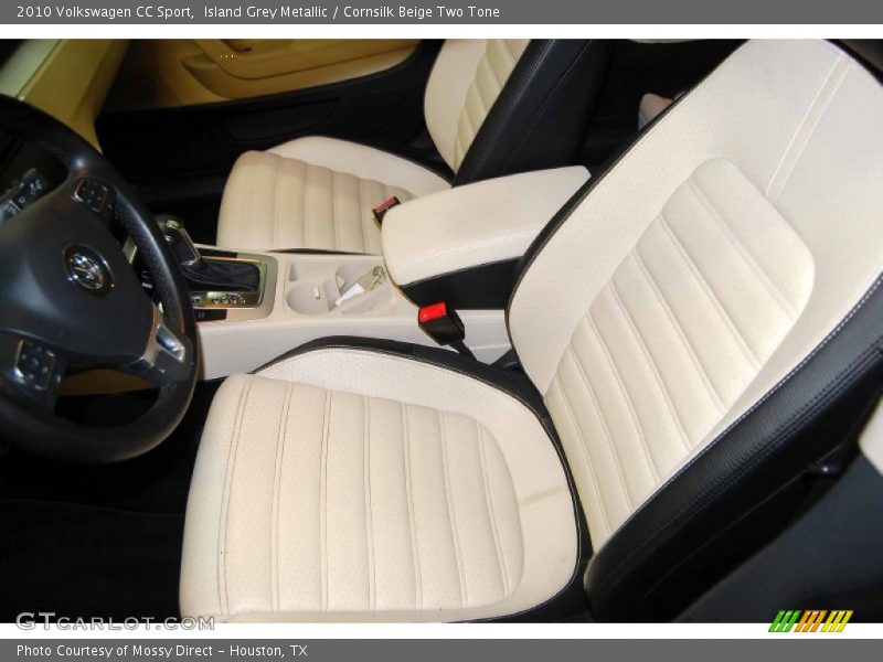 Island Grey Metallic / Cornsilk Beige Two Tone 2010 Volkswagen CC Sport