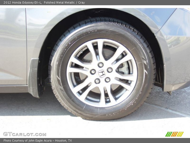Polished Metal Metallic / Gray 2012 Honda Odyssey EX-L