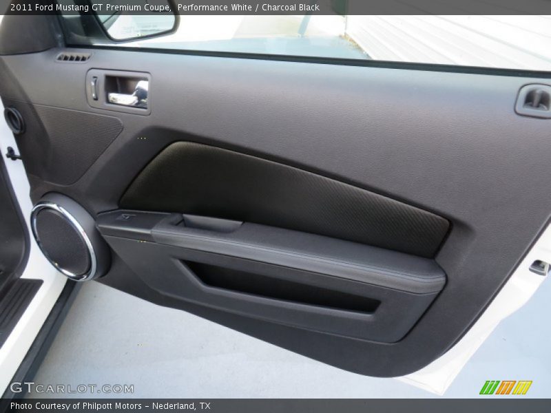 Performance White / Charcoal Black 2011 Ford Mustang GT Premium Coupe