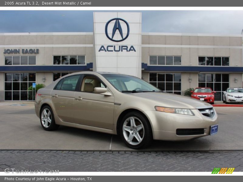 Desert Mist Metallic / Camel 2005 Acura TL 3.2