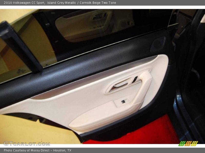 Island Grey Metallic / Cornsilk Beige Two Tone 2010 Volkswagen CC Sport