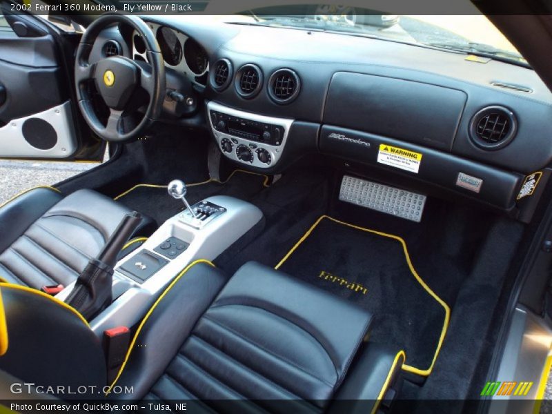 Dashboard of 2002 360 Modena